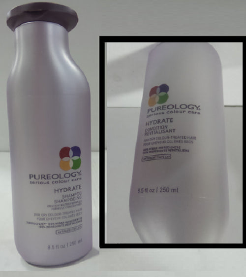 Pureology Hydrate Shampoo 9 oz, Hydrate Conditioner 9 oz Set