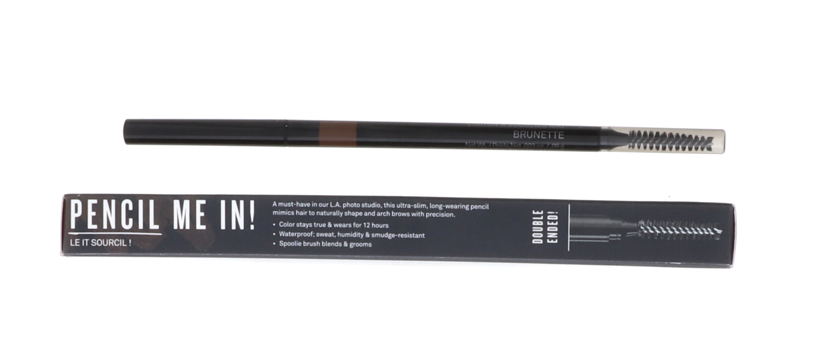 Smashbox Brow Tech Matte Pencil, Brunette, 0.003 oz