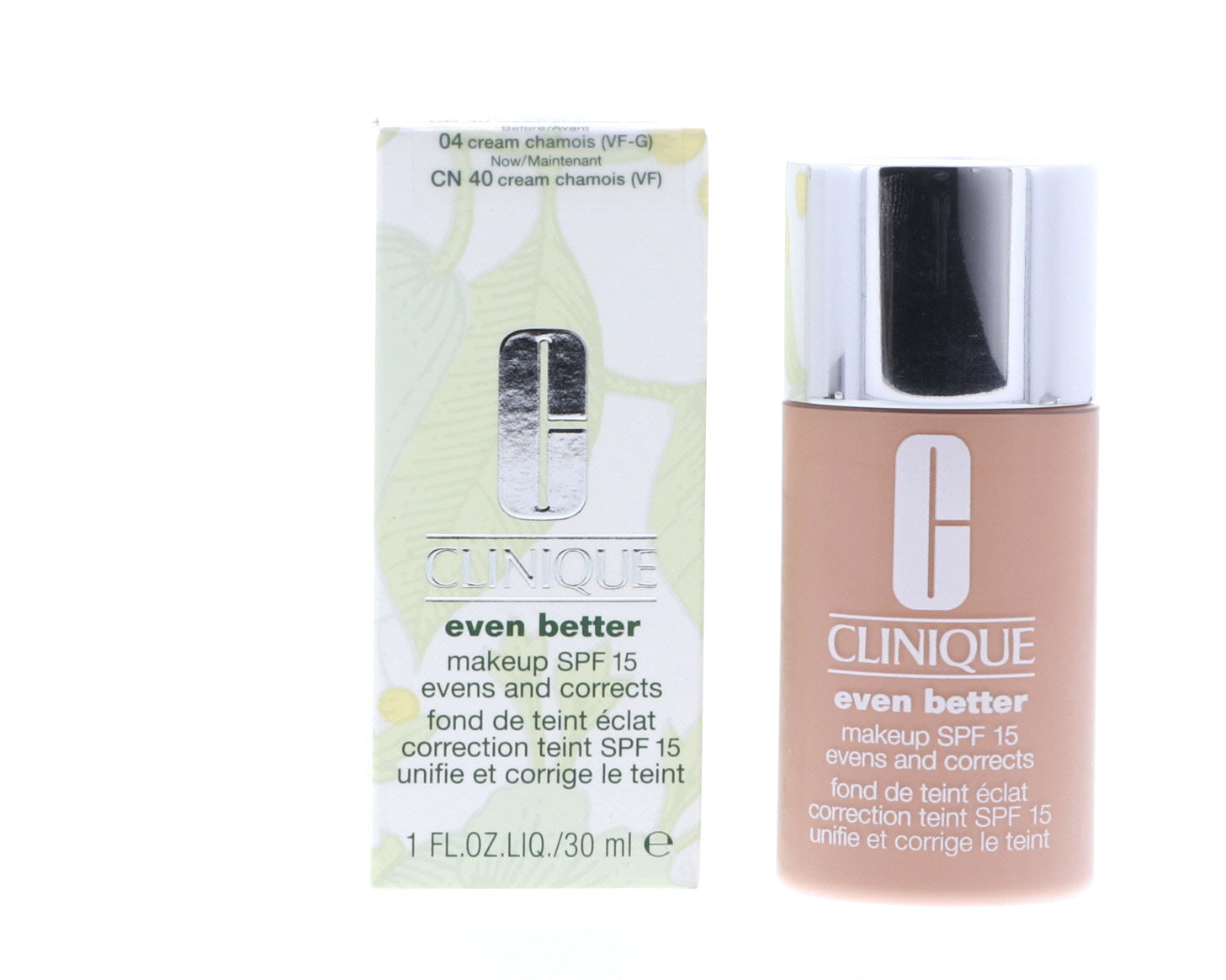 Clinique Even Better Makeup SPF15, CN40 Cream Chamois, 1 oz