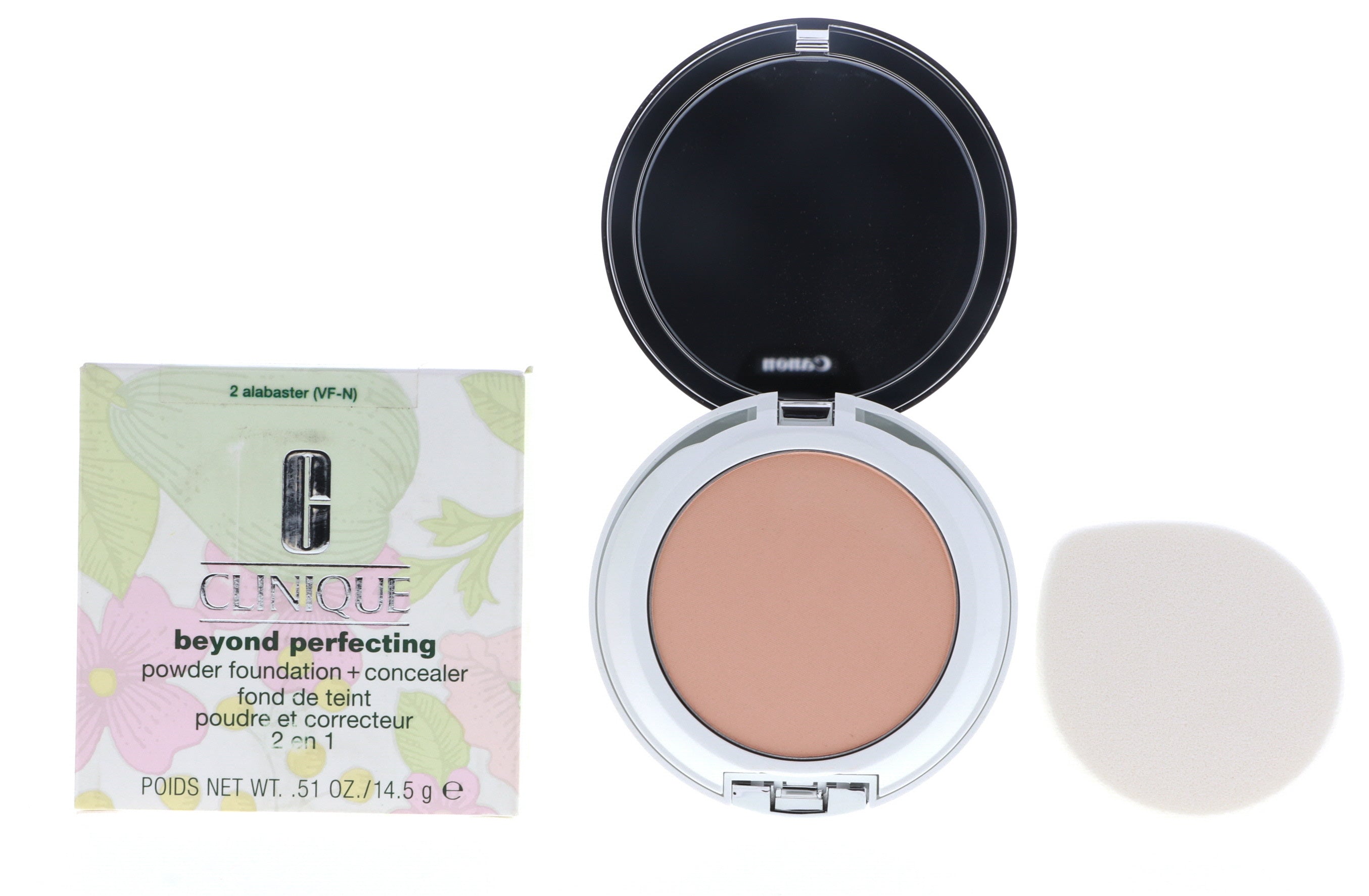 Clinique Beyond Perfecting Foundation + Concealer, 02 Alabaster, 0.51 oz