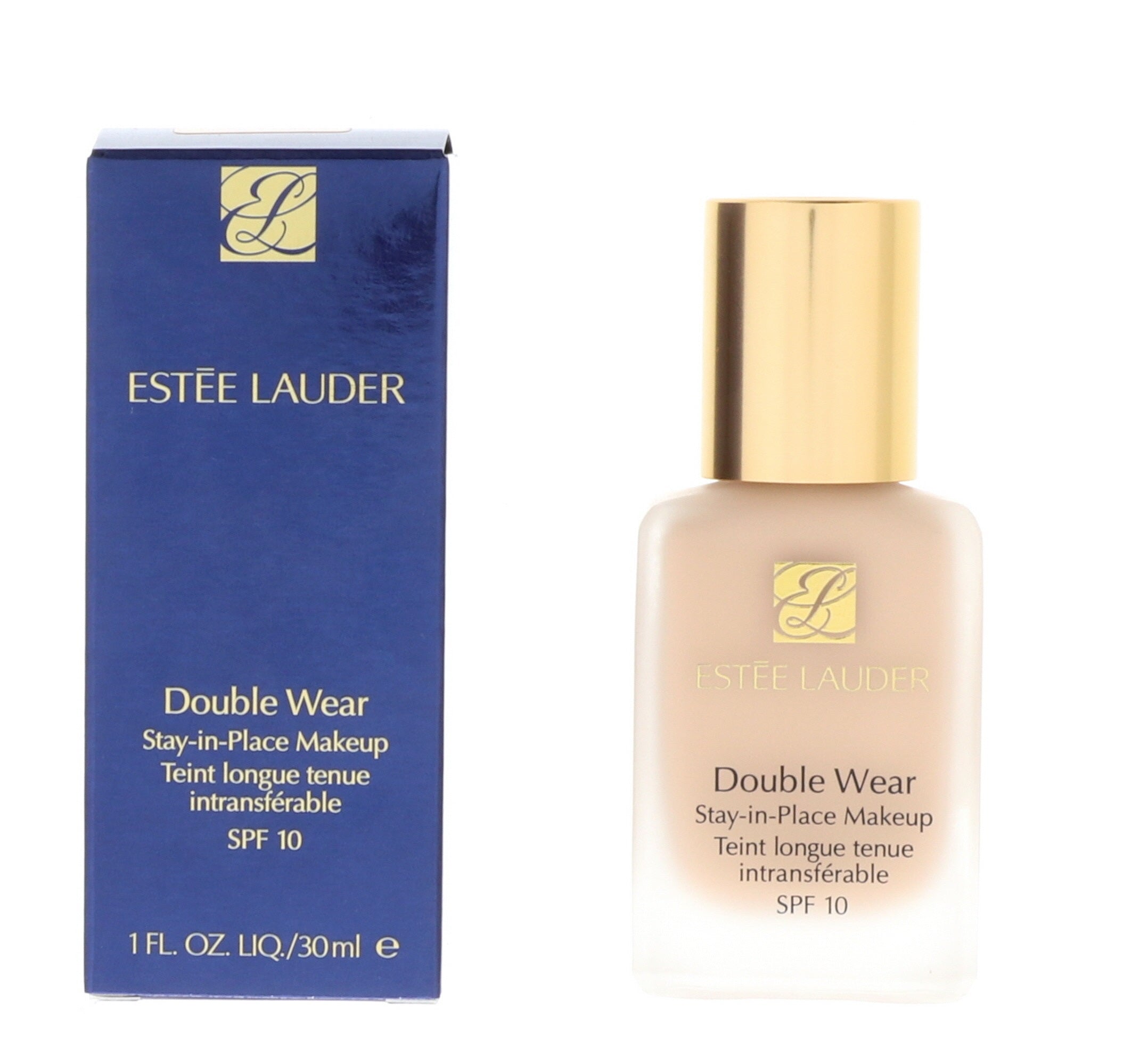 Estee Lauder Double Wear Stay-in-Place Makeup SPF10, 2C0 Cool Vanilla, 1 oz