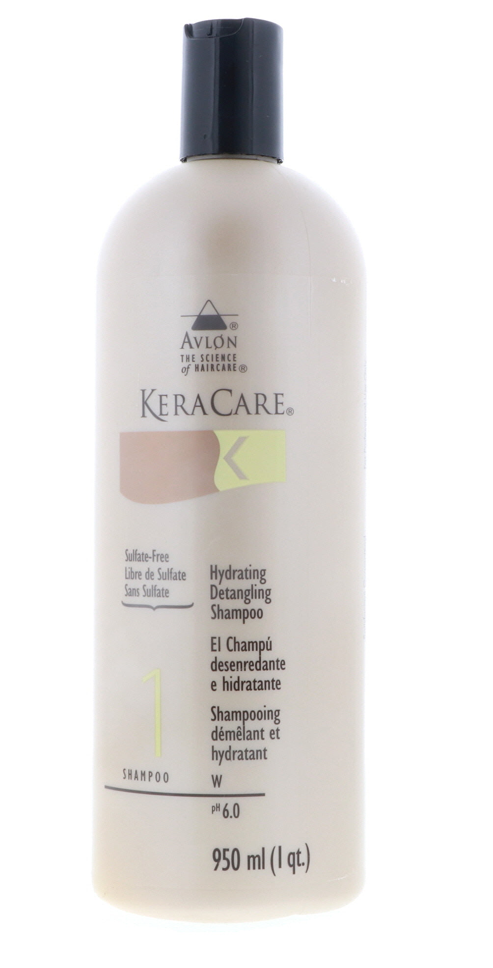Avlon KeraCare Hydrating Detangling Sulfate-Free Shampoo, 32 oz