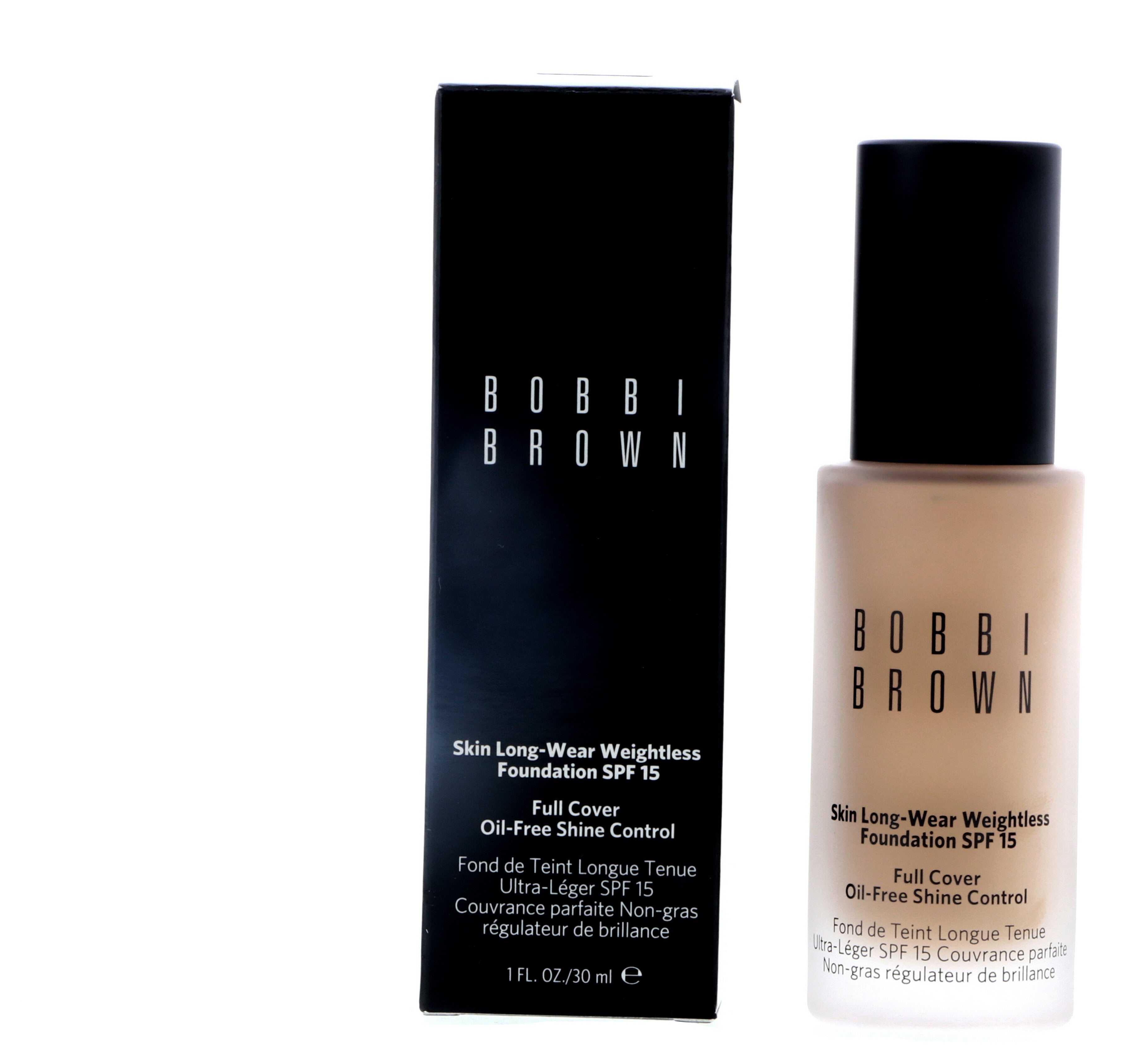 Bobbi Brown Skin Long-Wear Weightless Foundation SPF15, Natural Tan, 1 oz