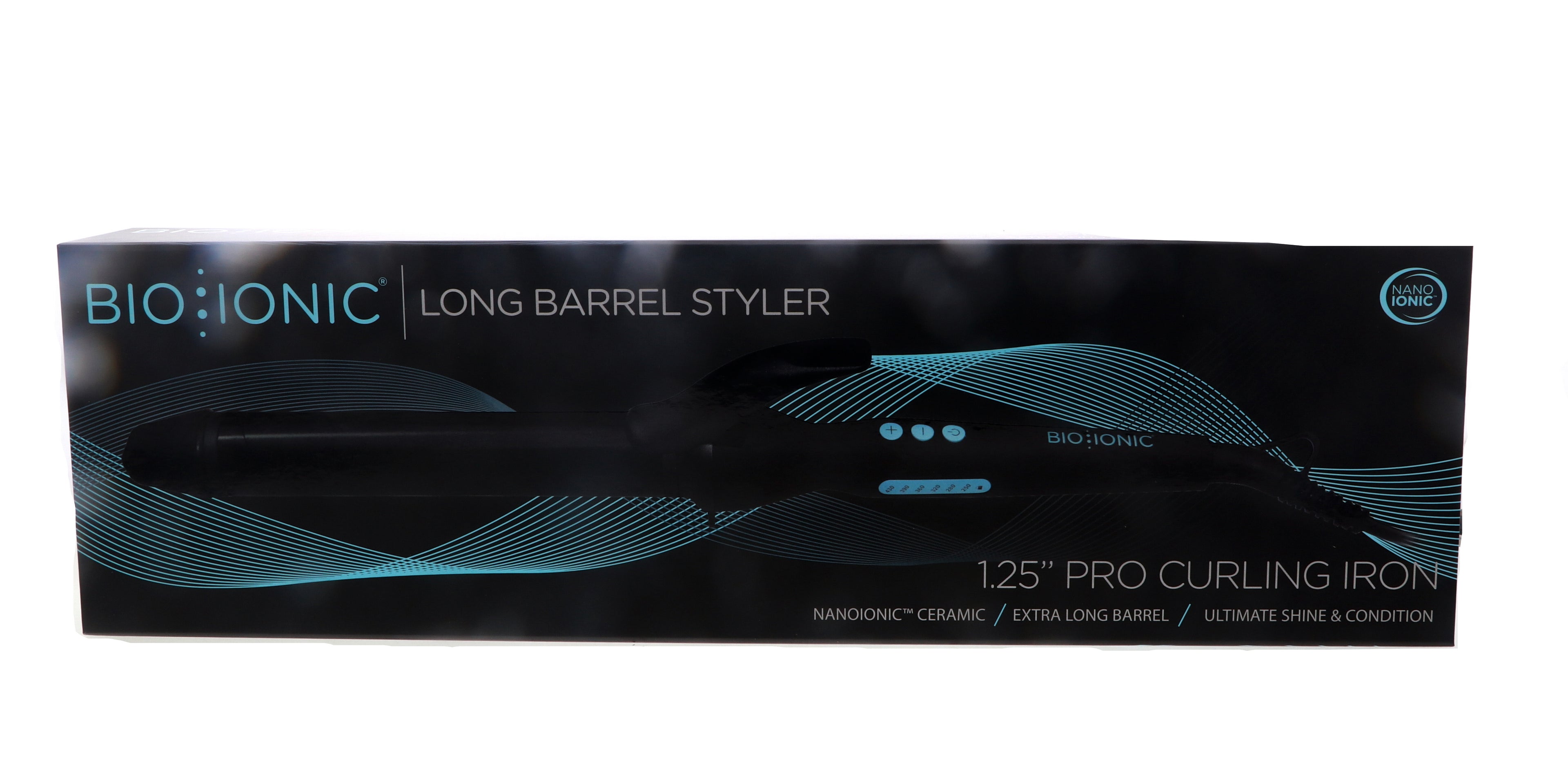 Bio Ionic Long Barrel Styler 1.25 inch Pro Curling Iron