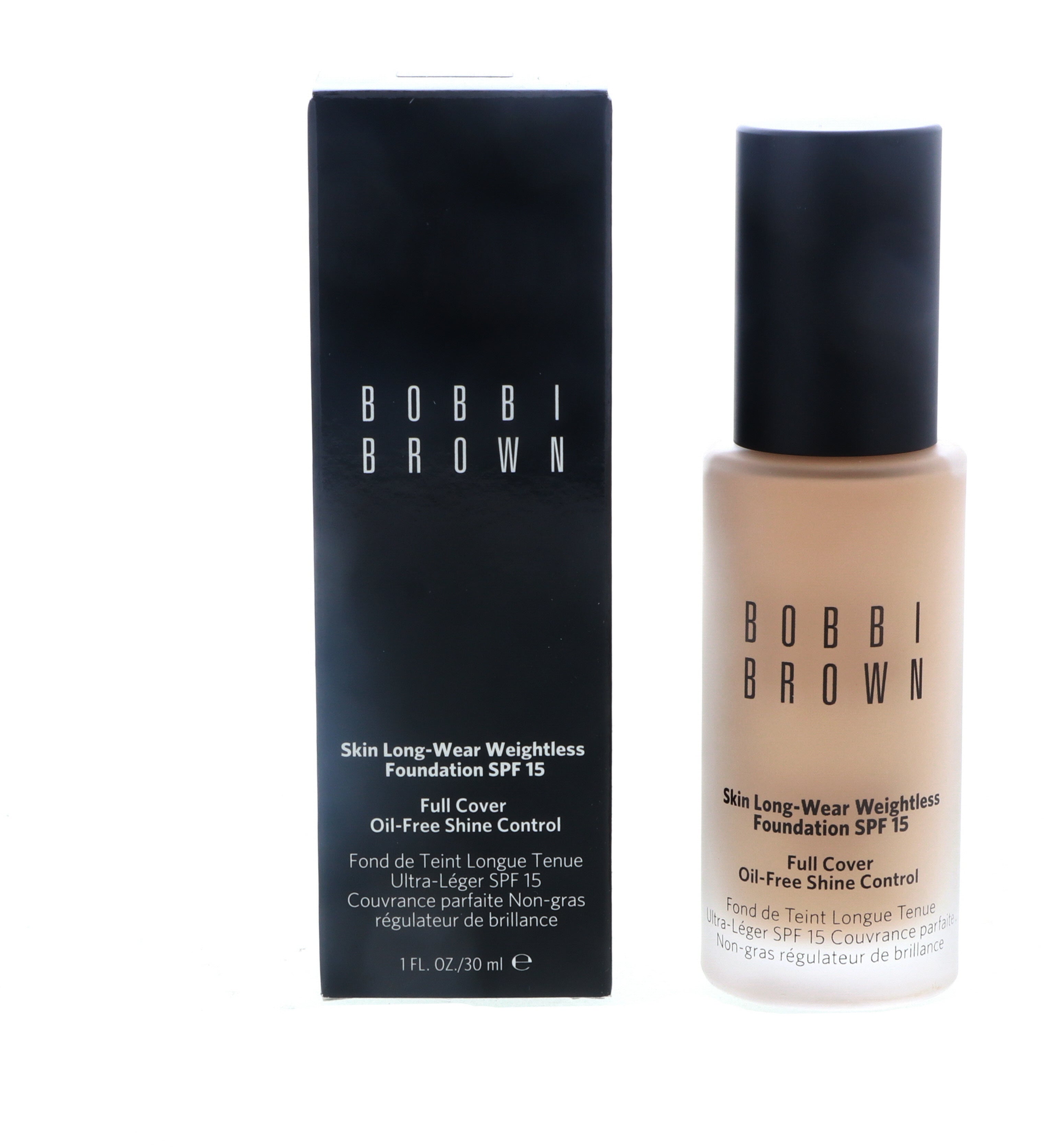Bobbi Brown Skin Long-Wear Weightless Foundation SPF15, Natural, 1 oz